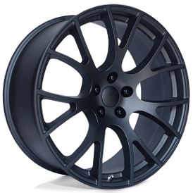 20" Staggered Performance Replicas Wheels PR161 Matte Black Rims