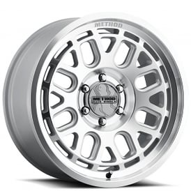 17" Method Wheels 321 Machined with Clear Coat Off-Road Rims