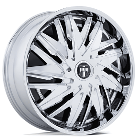 26" Dub Forged Wheels S832 Temptress Chrome Spinner Rims