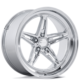 20" Staggered American Racing Wheels Vintage VN514 Groove Chrome Rims
