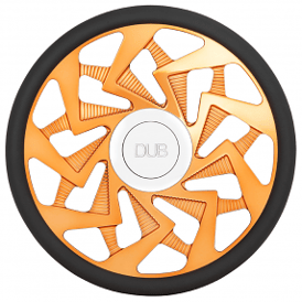 DUB Custom Steering Wheel Chop Brushed Transparent Copper II