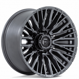 20" Fuel Wheels D848 Rebar 8 Matte Gunmetal Off-Road Rims