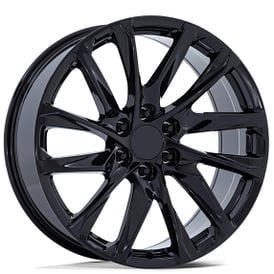 24" Performance Replicas Wheels PR213 Gloss Black Rims