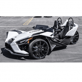 20" Koko Kuture Wheels Kapan Gloss Black Polaris Slingshot / 3-Wheeler Rims