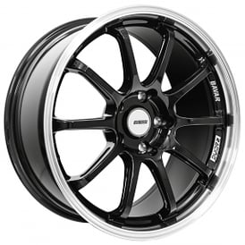 18x9.5" Bavar Racing BVR03 Gloss Black with Diamond Cut Lip Flow Formed Wheels (5x114/108/115, +15mm)