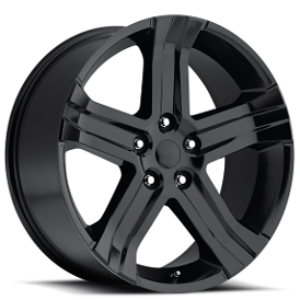 22" Dodge Ram RT Wheels FR 69 Gloss Black OEM Replica Rims