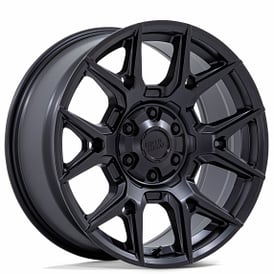 17" Moto Metal Wheels MO813 Mason Matte Black Off-Road Rims