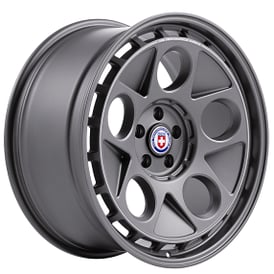 21" HRE Wheels 454 GTM Satin Charcoal Floating Cap Monoblock Forged Rims