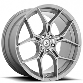 20" Asanti Wheels ABL-37 Monarch Titanium Brushed Rims