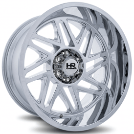 20" Hardrock Wheels H501 Bones Xposed Chrome Off-Road Rims 