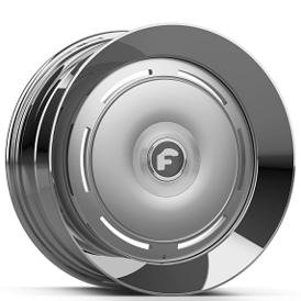 26" Forgiato Wheels Blank-RA-slant Chrome with Brushed Face XL Floating Caps Forged Rims 