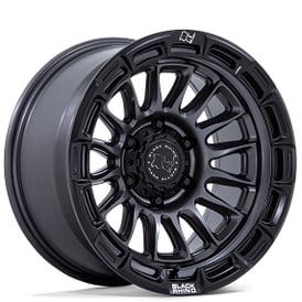 17" Black Rhino Wheels Rival BR025 Matte Gunmetal with Matte Black Lip Off-Road Rims