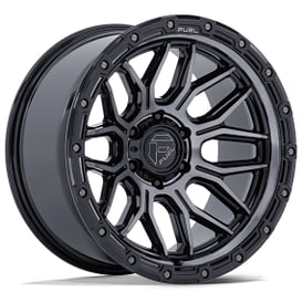17" Fuel Wheels FC881 Surge Gloss Black Machined with Gray Tint Off-Road Rims