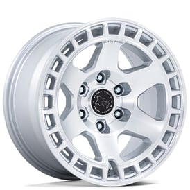 17" Black Rhino Wheels Bahari BR022 Gloss Silver with Machined Face Off-Road Rims