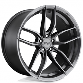 18" Staggered Niche Wheels M204 Vosso Matte Anthracite Rims 