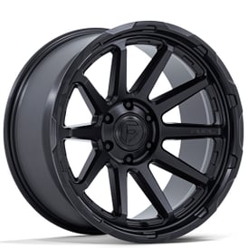 22" Fuel Wheels FC887 Circuit Matte Black Off-Road Rims