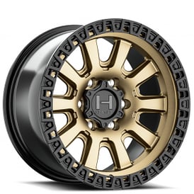 17" Hostile Wheels H138 Crawler Bronze Off-Road Rims