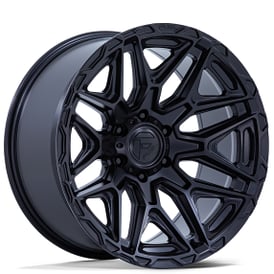 20" Fuel Wheels FC885 Injector Matte Black Off-Road Rims
