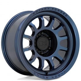 17" Black Rhino Wheels Rapid Midnight Blue Rotary Forged Off-Road Rims