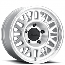 18" Raceline Wheels 451MC Ryno TR Machined with Clear Coat Off-Road Rims