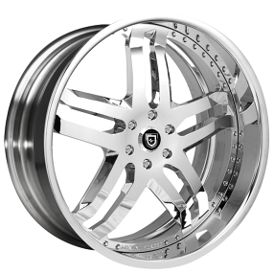 26" Lexani Forged Wheels LF-715 Chrome Rims