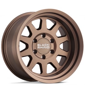 17" Black Rhino Wheels Stadium Bronze Rotary Forged Off-Road Rims 