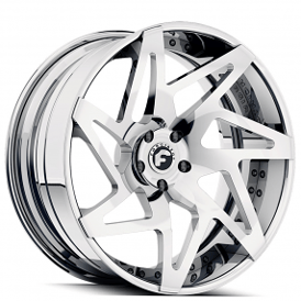 21" Forgiato Wheels Finestro-ECL Chrome Forged Rims