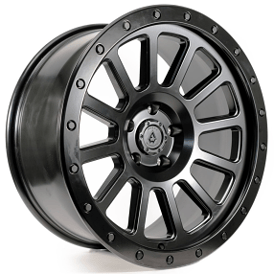 20" Arena Wheel Co A105 Ammo Satin Black Off-Road Rims  