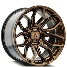 20" Arena Wheel Co A116 Cobra Smoked Bronzed with Tint Clear Off-Road Rims 