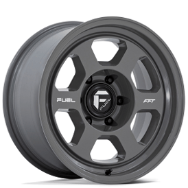 18" Fuel Wheels FC860 Hype Battleship Gray Off-Road Rims