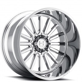 20" Hostile Wheels H127 Titan Chrome Off-Road Rims