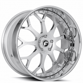 19" Forgiato Wheels Drea Chrome Forged Rims