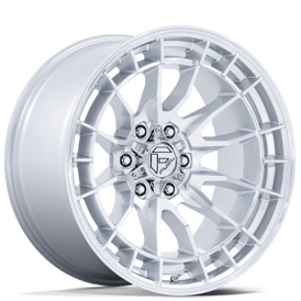 20" Fuel Wheels FC888 Revolt Hyper Silver with Machined Face Off-Road Rims