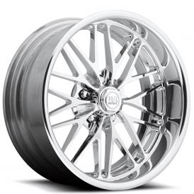 19" U.S. Mags Forged Wheels Santa Cruz US398 Polished Vintage Forged 2-Piece Rims