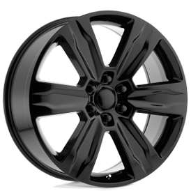 22" Performance Replicas Wheels PR172 Gloss Black Rims