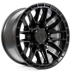 20" Arena Wheel Co A114 Battle Gloss Black with Machined DDT Face and Lip 8-Lug Off-Road Rims