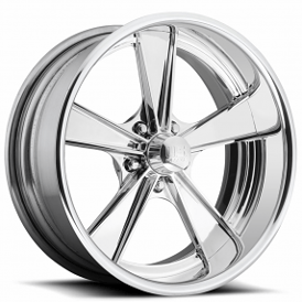 28" U.S. Mags Forged Wheels Dayton US321 Hi Luster Polished Vintage Forged 2-Piece Rims
