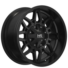 20" Hardrock Wheels H718 Striker Gloss Black Off-Road Rims