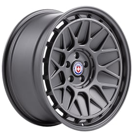 19" HRE Wheels 500 GTM Satin Charcoal Monoblock Forged Rims