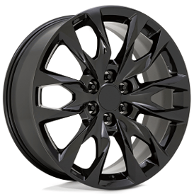 22" Performance Replicas Wheels PR210 Gloss Black Rims
