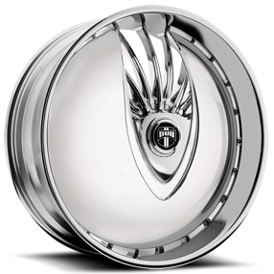 26" Dub Forged Wheels S603 Snatch Chrome Skirt Rims