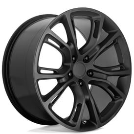 22" Performance Replicas Wheels PR137 Matte Black Rims