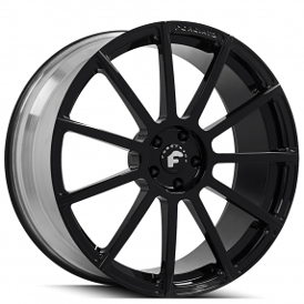 21" Forgiato Wheels Undice-M Gloss Black Forged Rims