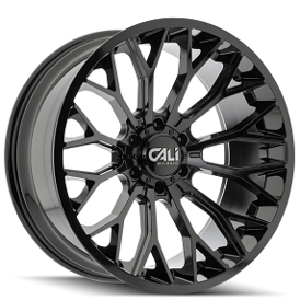 20" Cali Wheels 9119 Evoke Gloss Black Off-Road Rims