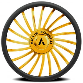 Artis Forged Custom Steering Wheel International Gold