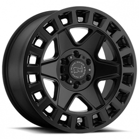 17" Black Rhino Wheels York Matte Black Rims 