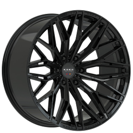 22" Koko Kuture Wheels Como 12 Gloss Black Flow Formed Off-Road Rims
