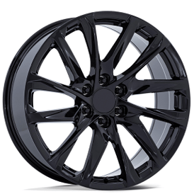 22" Performance Replicas Wheels PR213 Gloss Black Rims