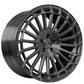 21" Lexani Forged Wheels LF-Euro Sport M-Modena Black Monoblock Forged Rims