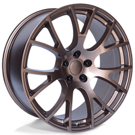 22" Performance Replicas Wheels PR161 Copper Paint Rims